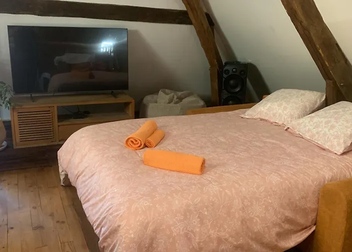 아파트 La Suspendue De 사흘라 라 카네다